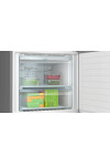 KGN76CXE0N Serie 6 Alttan Donduruculu Buzdolabı 186 x 75 cm Parmak izi bırakmayan siyah inoks, Total No Frost