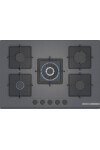 PNQ7B9P30O  Serie 4 Gazlı Ocak 75 cm Sert cam, Antrasit gri