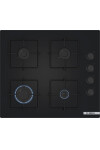 POP6C6P30O Serie 4 Gazlı Ocak 60 cm Sert cam, Siyah