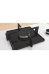POP7C2P30 Serie 4 Gazlı Ocak 67 cm Sert cam, Beyaz