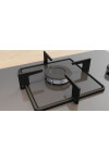 POP7C9P30O Serie 4 Gazlı Ocak 67 cm Sert cam, Antrasit gri