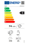 SMI8ZDS81T Serie 8 Yarı Ankastre Bulaşık Makinesi 60 cm Paslanmaz çelik